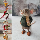 Handmade Cute Needle Felted Mouse