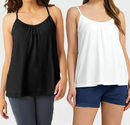 Loose-fitting Tank Top With Built-in Bra