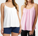 Loose-fitting Tank Top With Built-in Bra