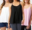 Loose-fitting Tank Top With Built-in Bra