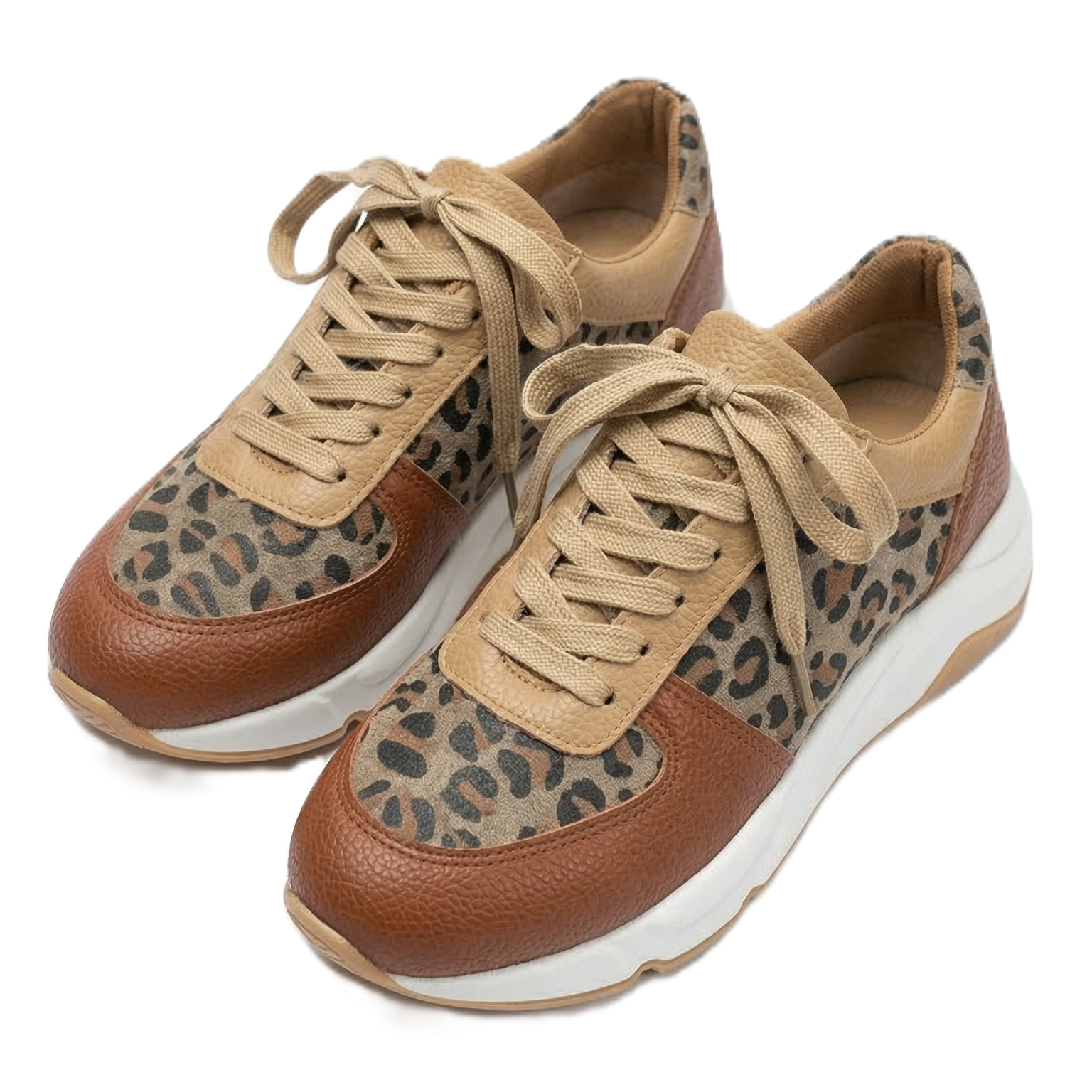 Safari – Sneakers comode - Leopardato - 36