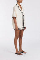 NOIR CREAM Skirt Set