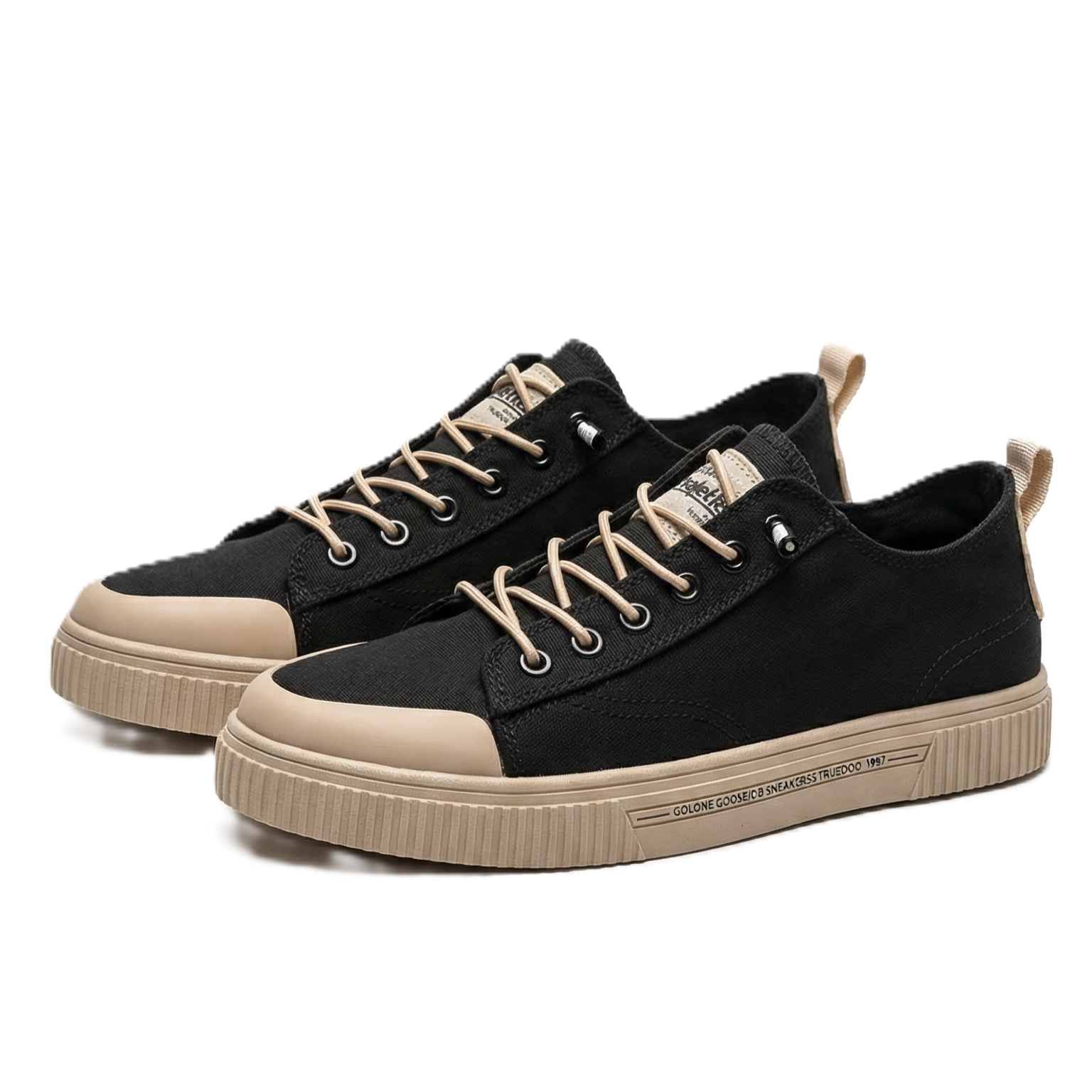 Vulcan – Sneakers comode - Nero - 37