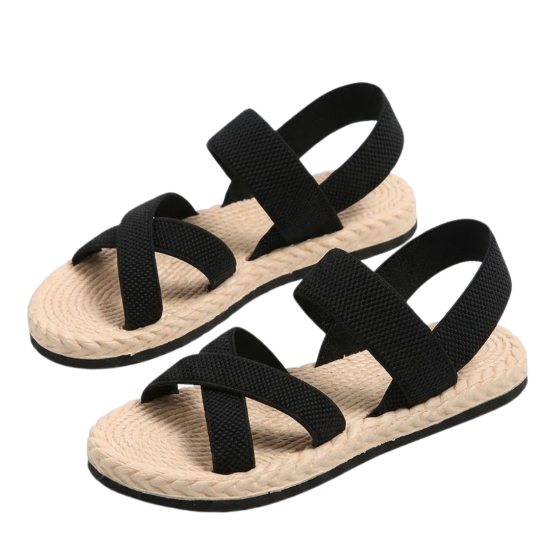 Jade – Sandali comodi - Nero - 35