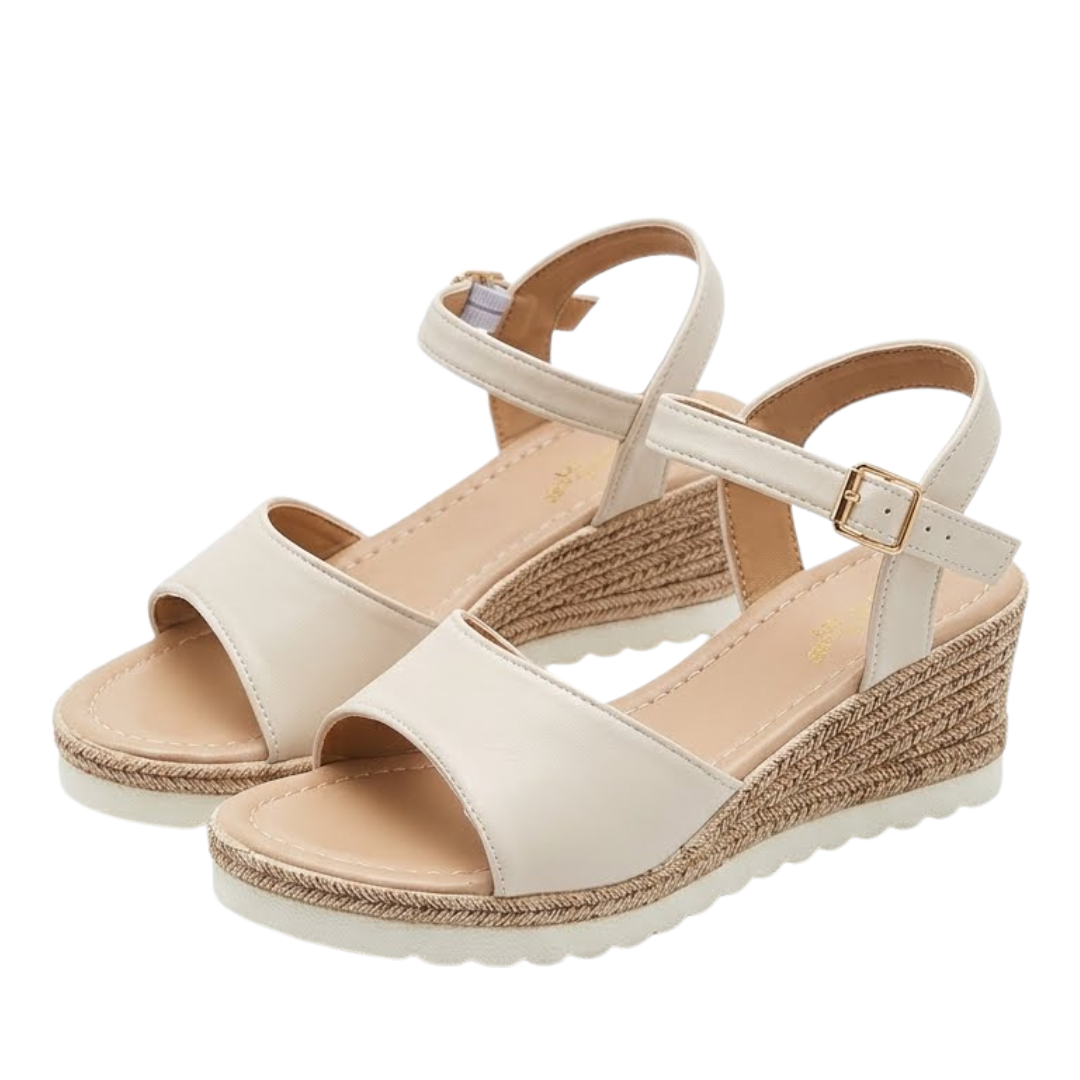Jullie – Sandali comodi - Beige - 36