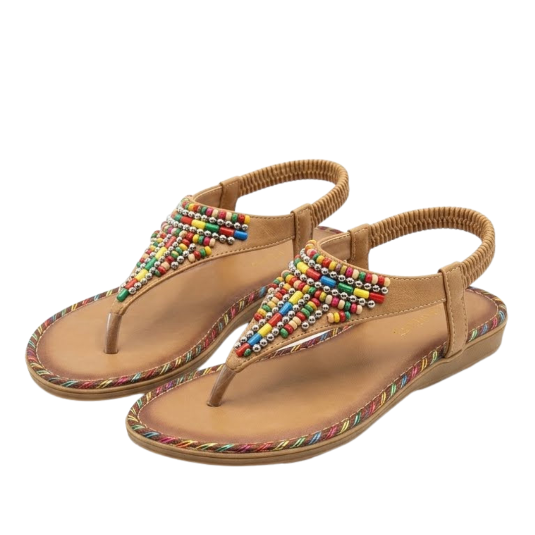 Aurora – Sandali comodi - Marrone - 34