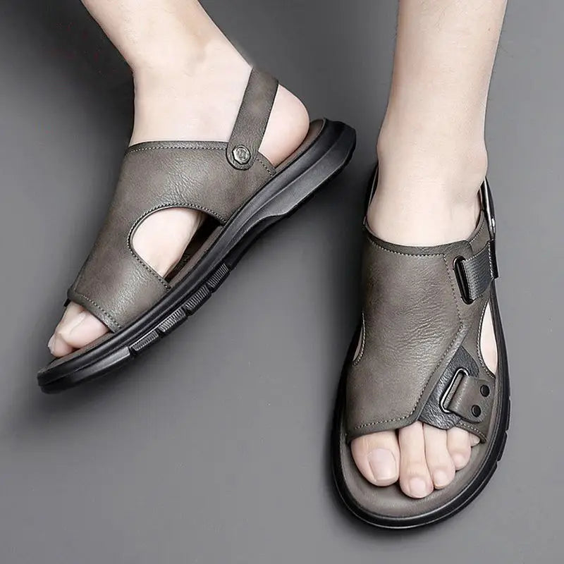 Alpha – Sandali comodi - Nero - 40