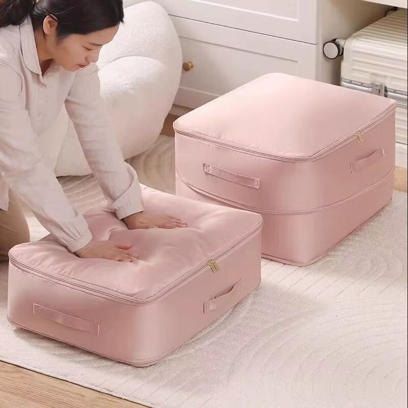 Ultra Space-Saving Self-Compressing Organizer
