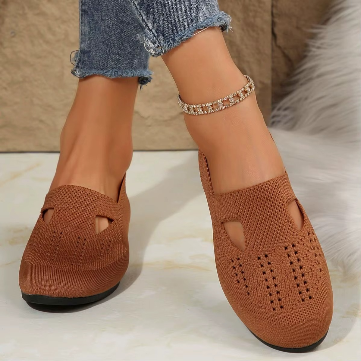Lis – Sandali comodi - Beige - 39