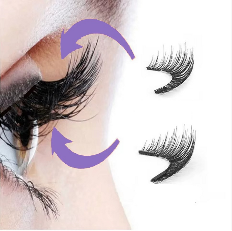 Reusable Magnetic Eyelash Set