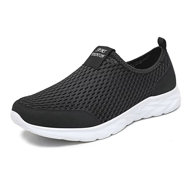 Hyper Comfort – Sneakers comode - Nero/Bianco - 35