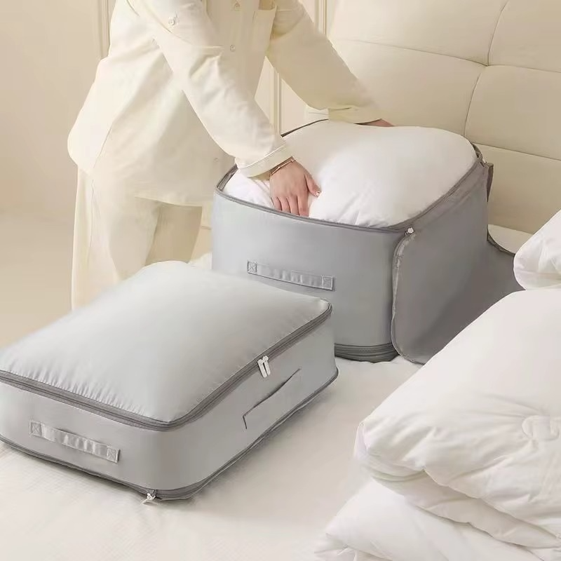 Ultra Space-Saving Self-Compressing Organizer