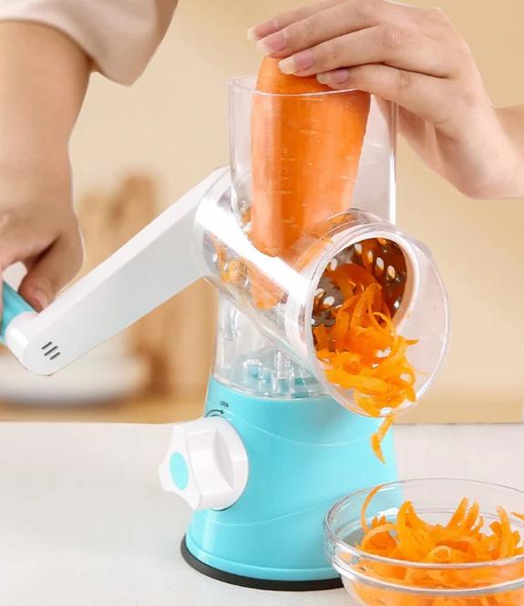 3 in 1 Rotary Cheese Grater Vegetable Slicerr
