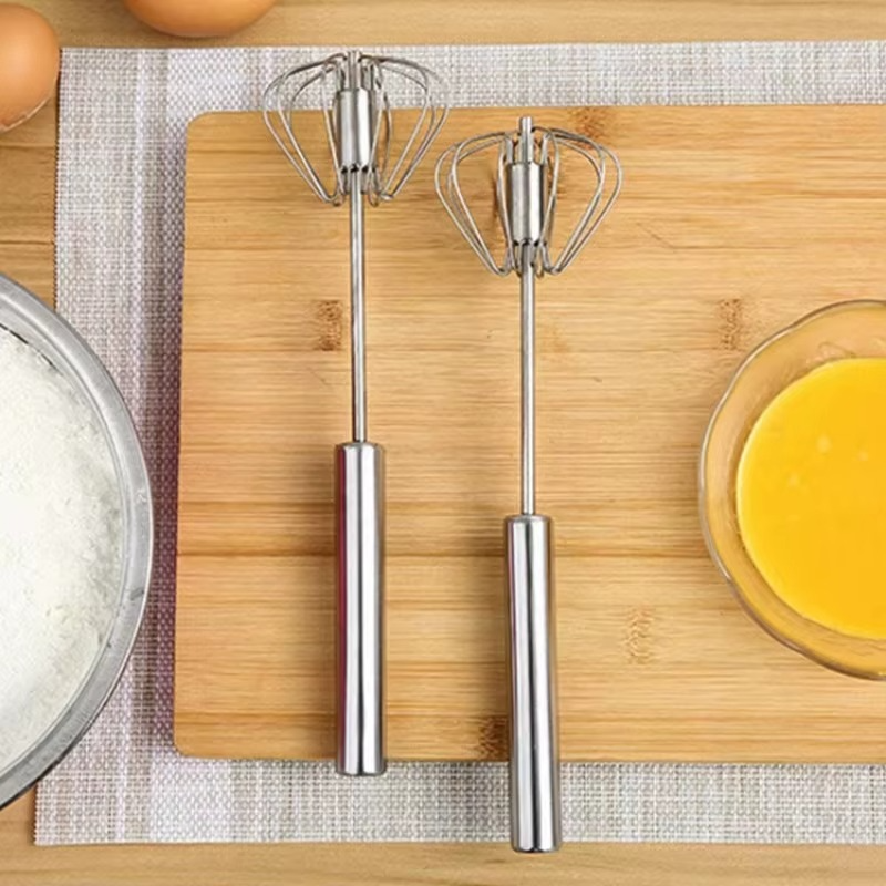 Stainless Steel Semi-Automatic Whisk