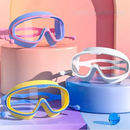 Children's waterproof and anti-fog swimming goggles