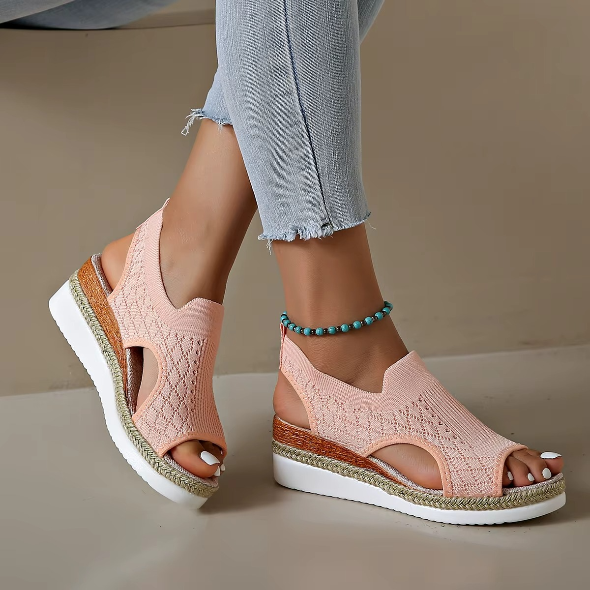 FlexBella – Sandali comodi - Nero - 41
