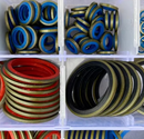 100pcs/ 245pcs Assorted Sealing Gasket Set
