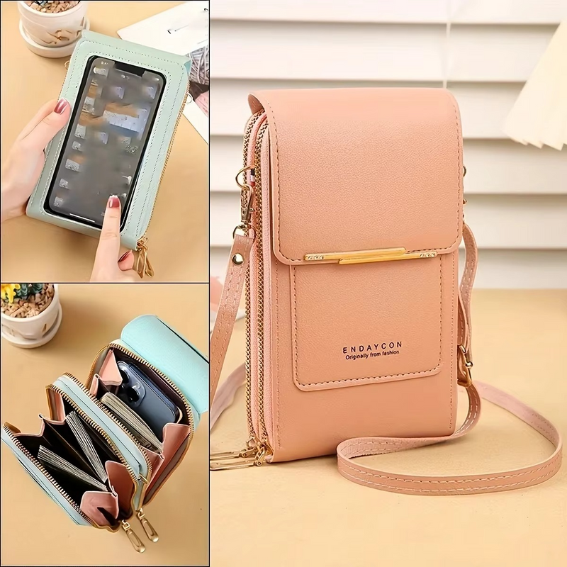 Anti-theft leather bag