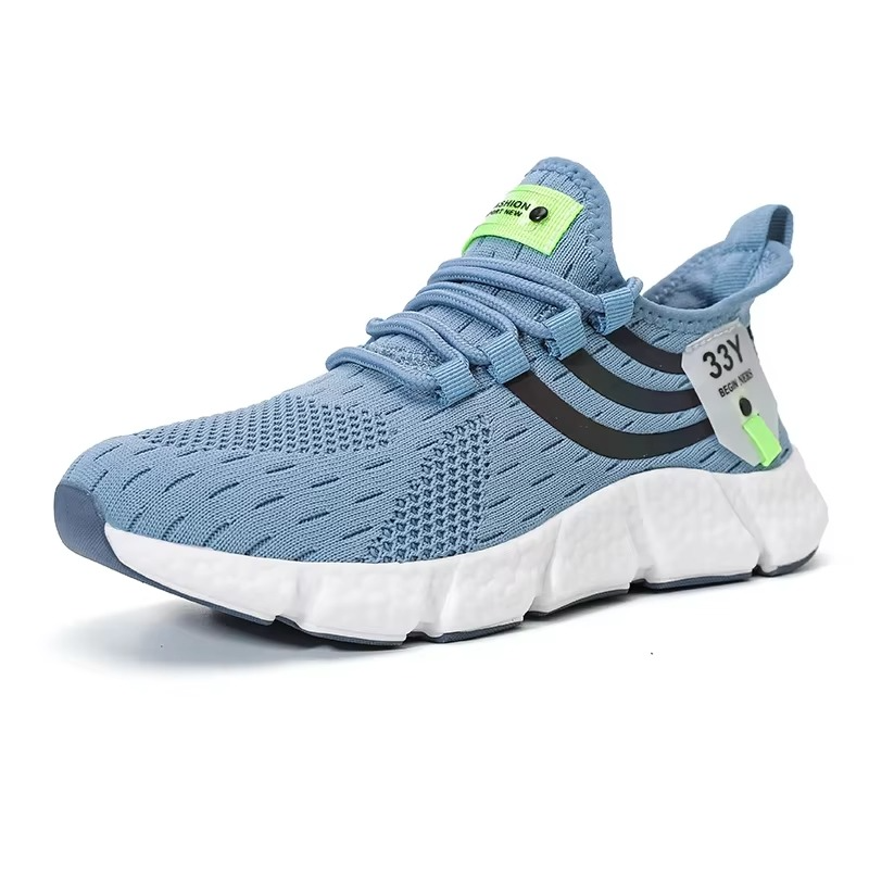 RunFit – Sneakers comode - Nero/Bianco - 44