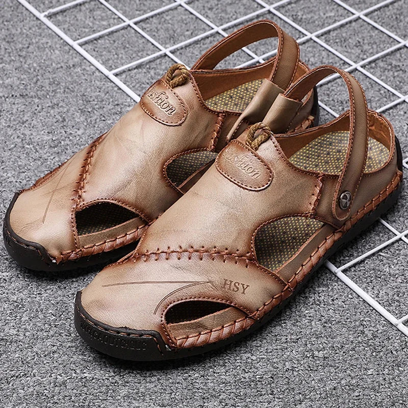 Gladiator – Sandali comodi - Marrone - 46