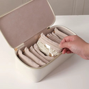 Travel Jewelry Box with Small Pouches