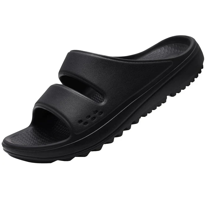 FlexWalk – Ciabatte comode - Nero - 34