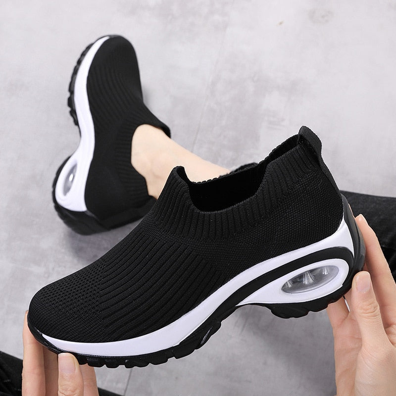 Atena – Sneakers comode - Bianco - 40
