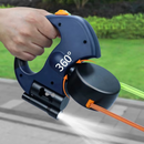 Dual Dog Leash with Tangle-Free Swivel & LED Light