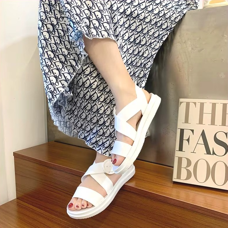 Lucy – Sandali comodi – Modello 2 - Bianco - 40