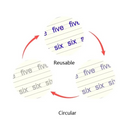 Magical Handwriting Reusable Book (1 Set Of 4 Books)