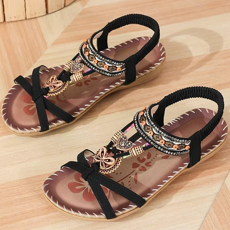 Maori – Sandali comodi - Nero - 40