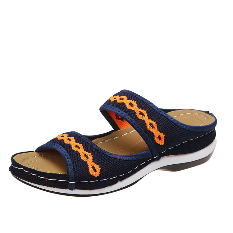 Pandora – Sandali comodi - Blu - 35