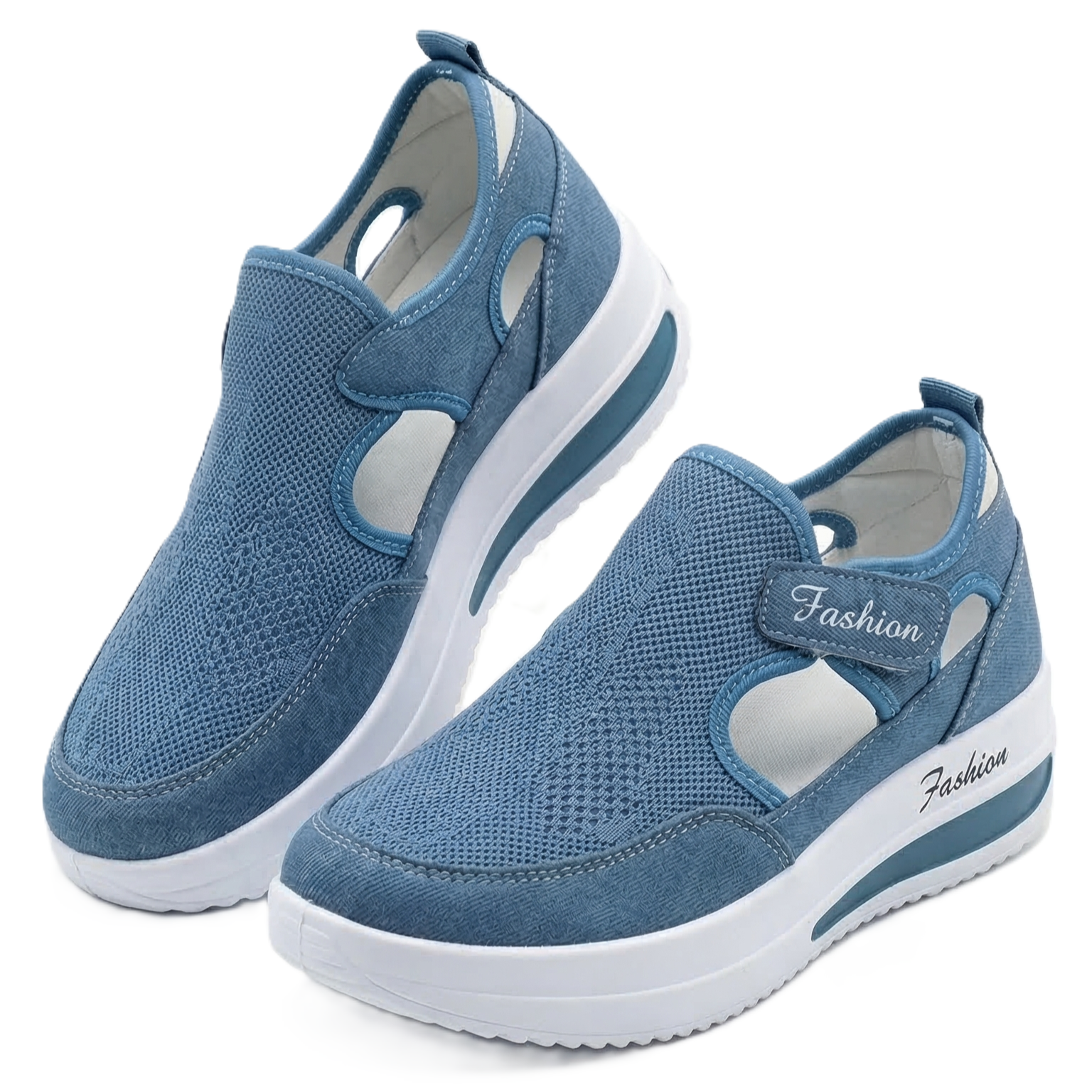 Fashion – Sneakers comode - Nero - 35