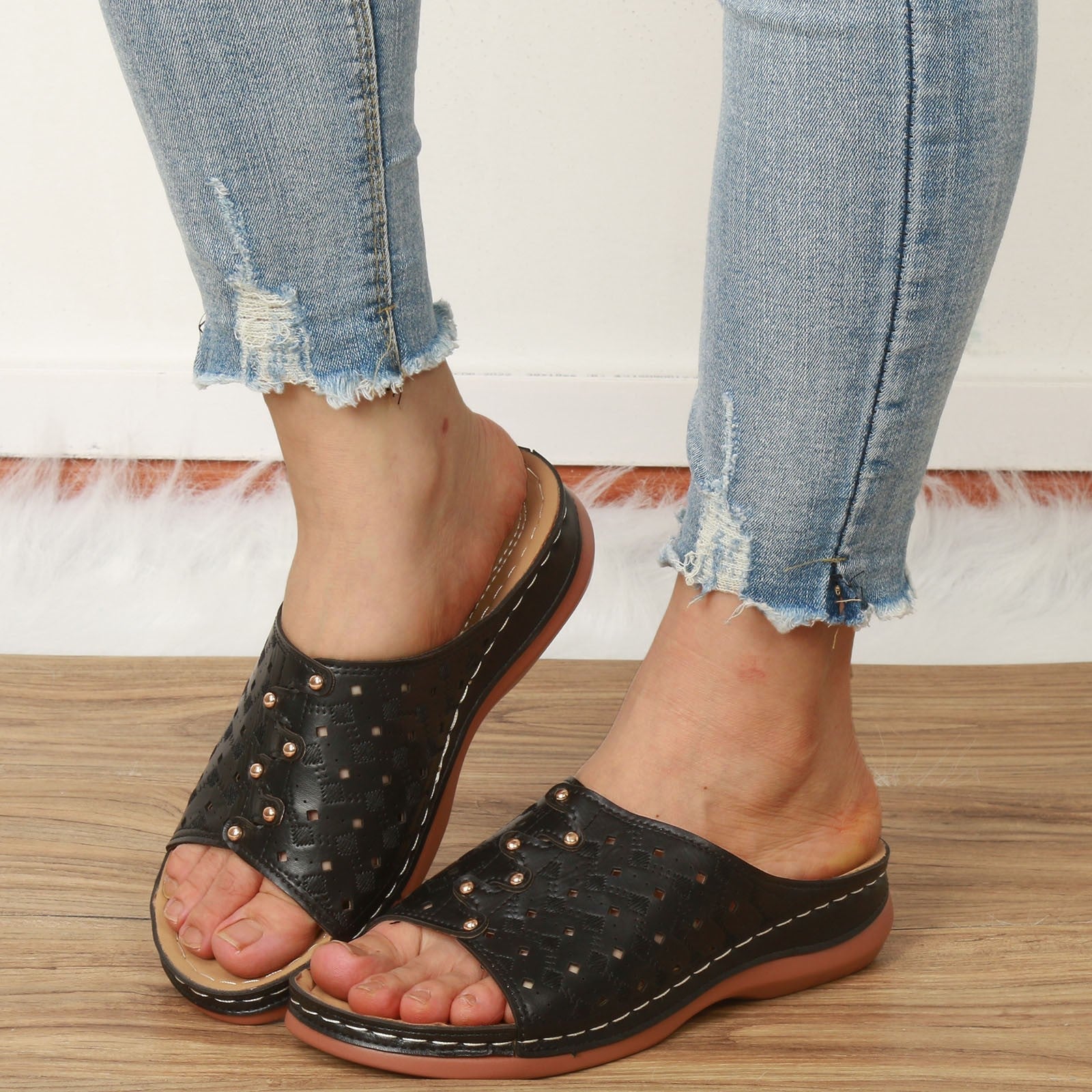 Sandali comodi – Soft Sandali - Nero - 37