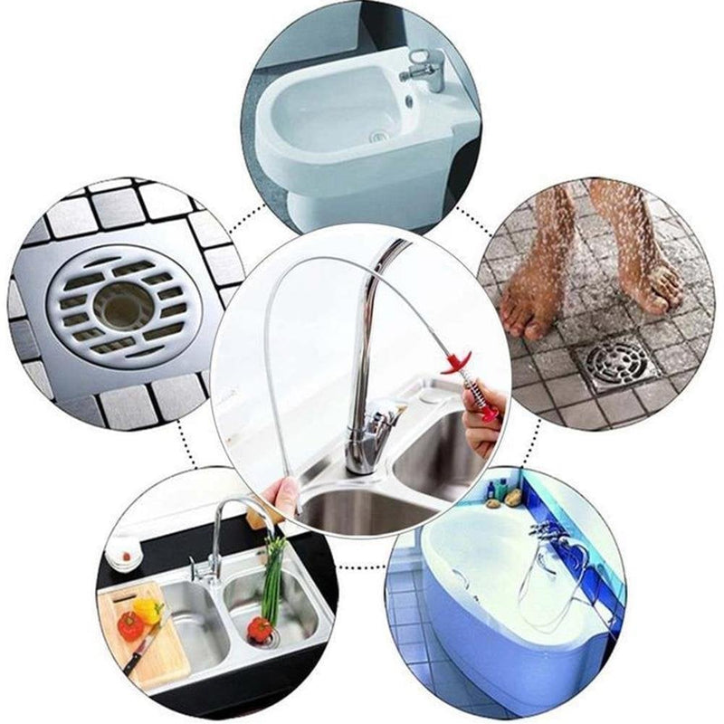 Sewer Cleaning Hook & No Need For Chemicals