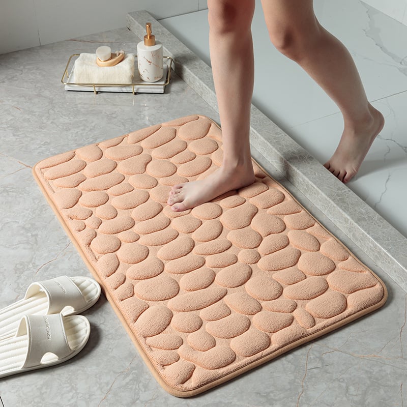 Non-Slip Mat with Pebble Pattern