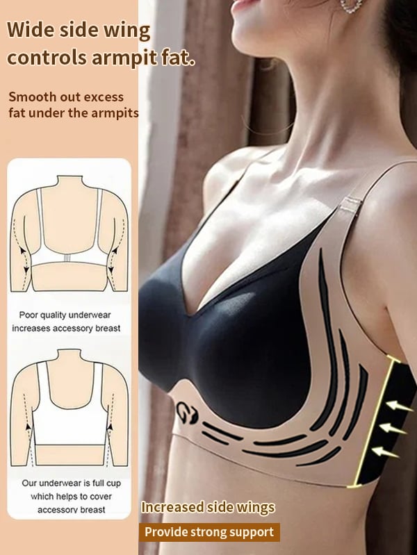 Wire-Free Top Support Bra