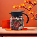 Vintage Floral Pattern Tea Thermos