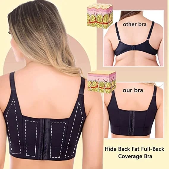 Deep Cup Bra-Unlined Bras With Great Support