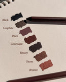 24 HR Waterproof Eyeliner Duo Sharpenable Eye Pencil