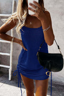 Fashion Sleeveless Lace-up  Dress