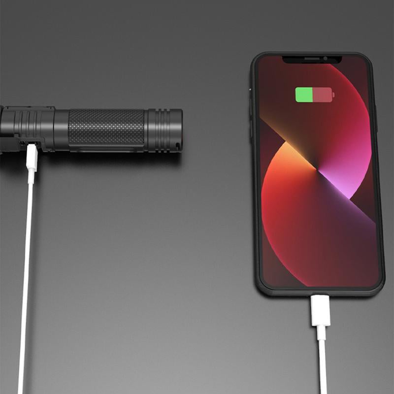 2-in-1 Power Bank Flashlight