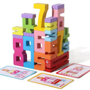 Montessori Wooden Number Blocks – Natural Learning, Tactile Play, Early Math Skills