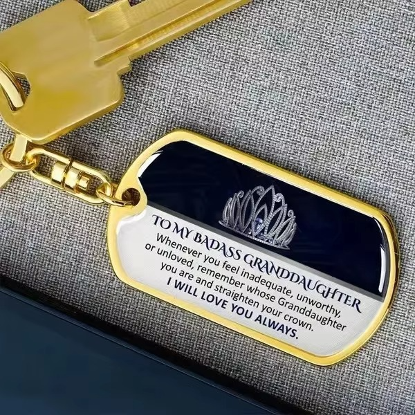 Keepsake for Family Keychain