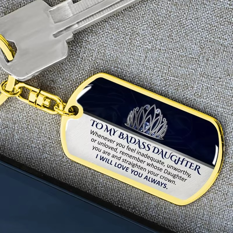 Keepsake for Family Keychain