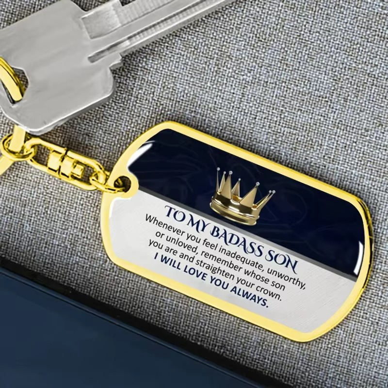 Keepsake for Family Keychain