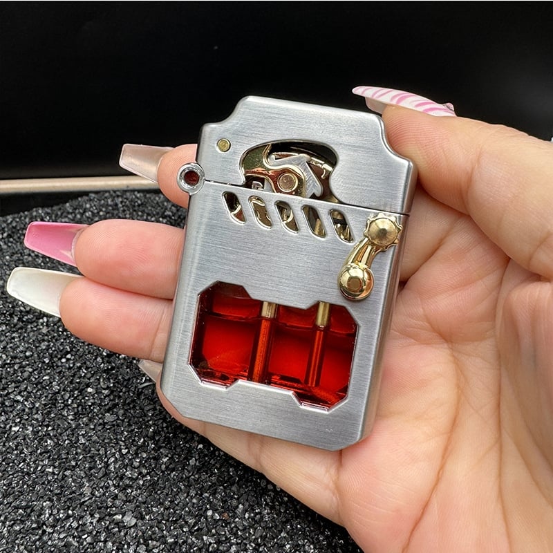 Mecha Metal Rocker Lighter