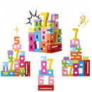 Montessori Wooden Number Blocks – Natural Learning, Tactile Play, Early Math Skills