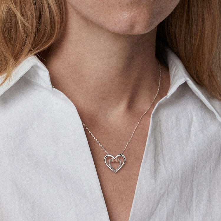 Grandmother and Granddaughter Necklace