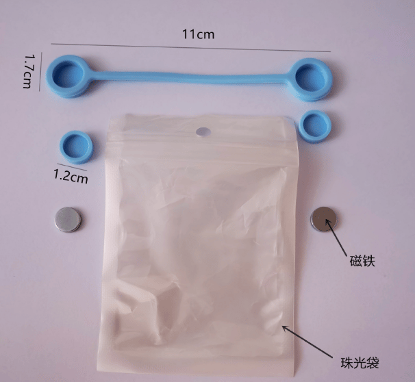 Snap-On Magnetic Cable Ties